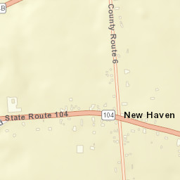 New Haven New York Street Map
