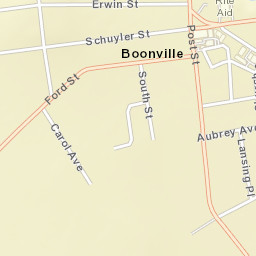 Boonville New York Street Map
