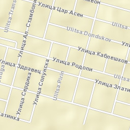 Byala Slatina Street Map