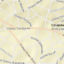 Slavyanovo Street Map