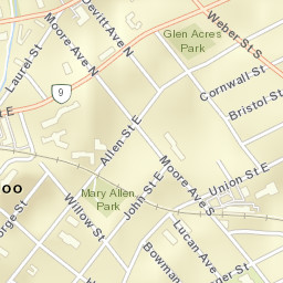 Waterloo Street Map