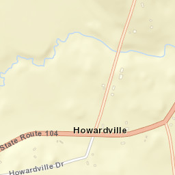 Howardville New York Street Map