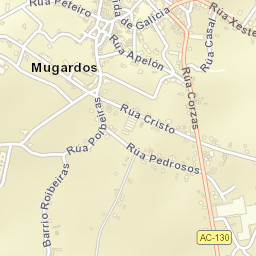 Mugardos Street Map
