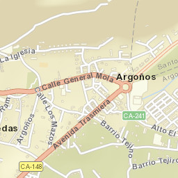 Argoños Street Map