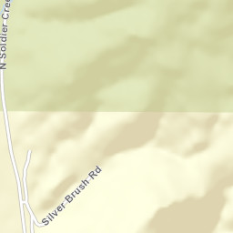 Soldier Creek Road, Fairfield, ID 83327, USA Street Map