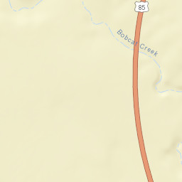 US-85 Newcastle, Wyoming Street Map