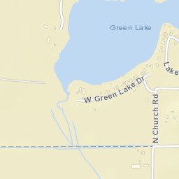 1282 East Green Lake Drive, West Bend, WI  Street Map