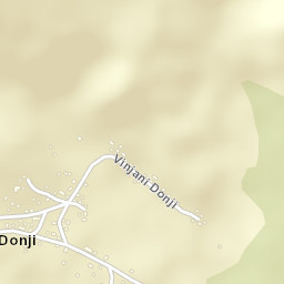 Donji Vinjani Street Map