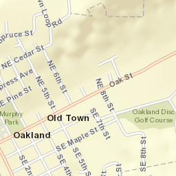 331-347 Oakland-Shady Highway, Oakland Street Map