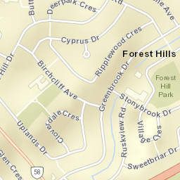 Kitchener Street Map