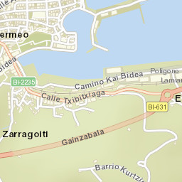 Bermeo Street Map