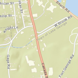 Fort William Henry New York Street Map