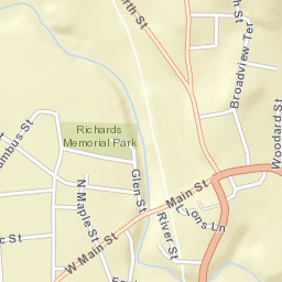 Granville New York Street Map