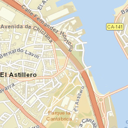 El Astillero Street Map