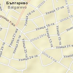 Balgarevo Street Map