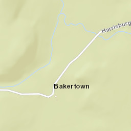 Bakertown New York Street Map