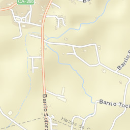 Hazas de Cesto Street Map