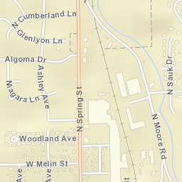 699-3201 North Spring Street, Port Washington Street Map