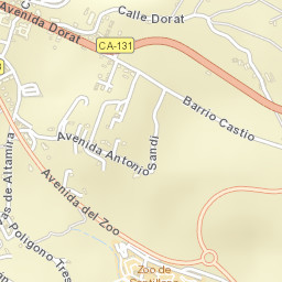 Santillana Street Map