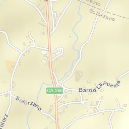 Solórzano Street Map