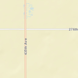 435th Avenue, Freeman, SD 57029 Street Map