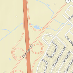 Burlington Street Map