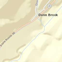 Dunn Brook New York Street Map