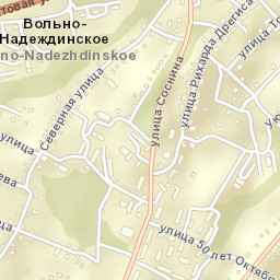 Vol’no-Nadezhdinskoye Street Map