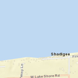 Shadigee New York Street Map