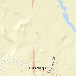Hastings New York Street Map