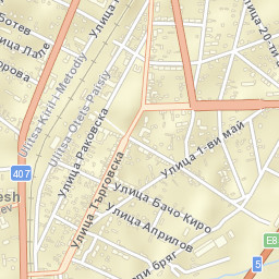 Polski Trambesh Street Map