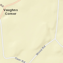 Vaughns Corners New York Street Map