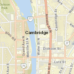 Cambridge Street Map