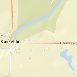 Kuckville New York Street Map