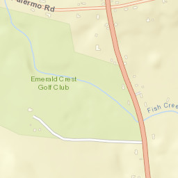 Palermo New York Street Map