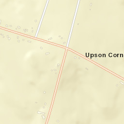 Upson Corners New York Street Map