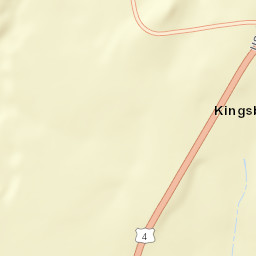 Kingsbury New York Street Map