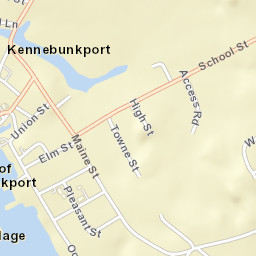 Dock Square, Kennebunkport, ME 04046, USA Street Map