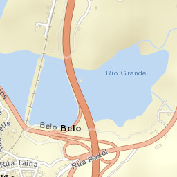 Miño Street Map