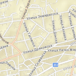 Obshtina Popovo Street Map
