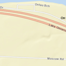 Onteo Beach New York Street Map