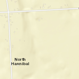 North Hannibal New York Street Map