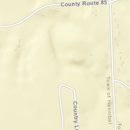 Pember Corners New York Street Map