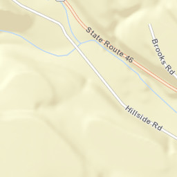 Hillside New York Street Map