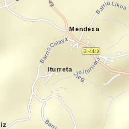 Mendexa Street Map