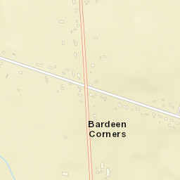 Bardeen Corners New York Street Map