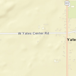 Yates Center New York Street Map
