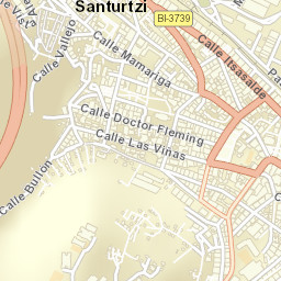 Santurtzi Street Map