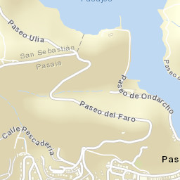 Pasaia Street Map