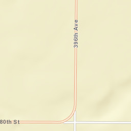 39554-39588 280th Street, Armour, SD Street Map